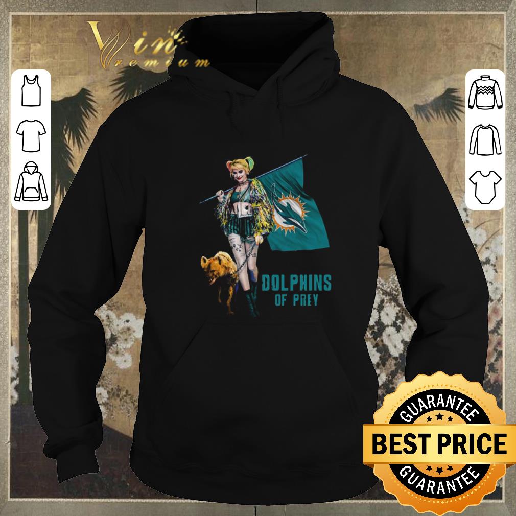 Premium Harley Quinn Mashup Miami Dolphins Of Prey shirt sweater 4 - Premium Harley Quinn Mashup Miami Dolphins Of Prey shirt sweater
