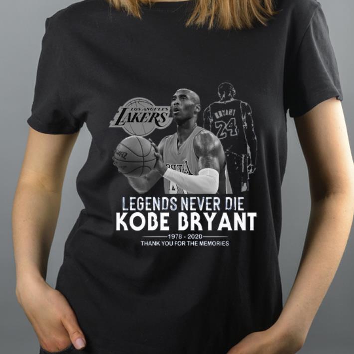 Premium Kobe Bryant Legends Never Die 1978 2020 Thank You For The Memories shirt 4 - Premium Kobe Bryant Legends Never Die 1978 2020 Thank You For The Memories shirt