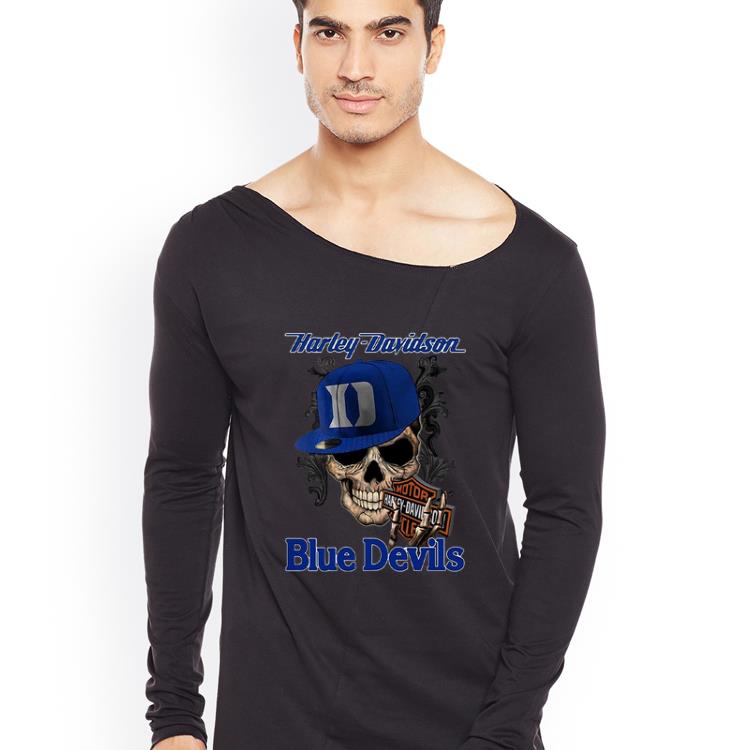 Premium Motor Harley Davidson Cycles Duke Blue Devils shirt 4 - Premium Motor Harley Davidson Cycles Duke Blue Devils shirt