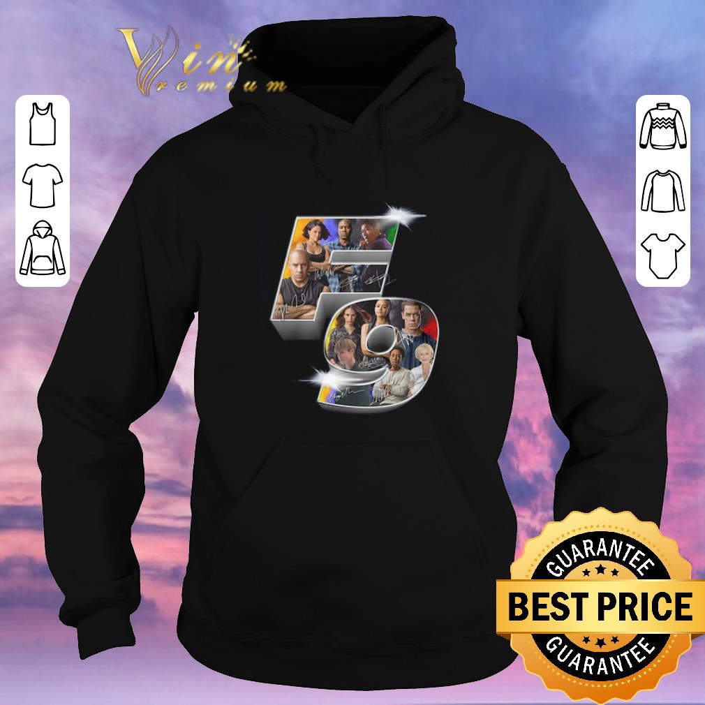 Premium The Fast And The Furious F9 Signatures shirt sweater 4 - Premium The Fast And The Furious F9 Signatures shirt sweater