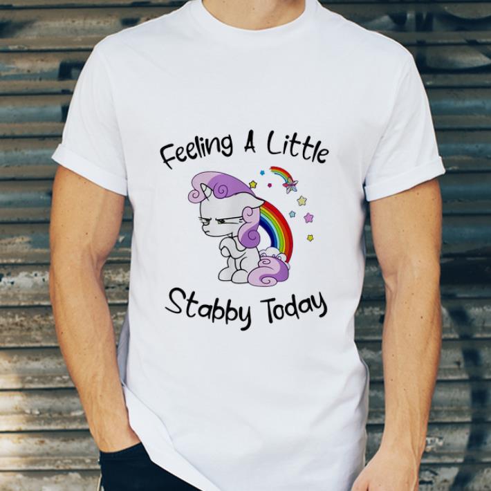 Premium Unicorn Feeling A Little Stabby Today shirt 4 - Premium Unicorn Feeling A Little Stabby Today shirt
