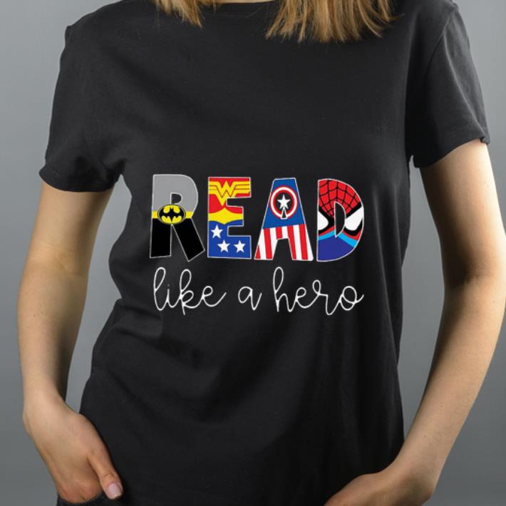 Pretty Avenger Read Like A Hero shirt 4 - Pretty Avenger Read Like A Hero shirt