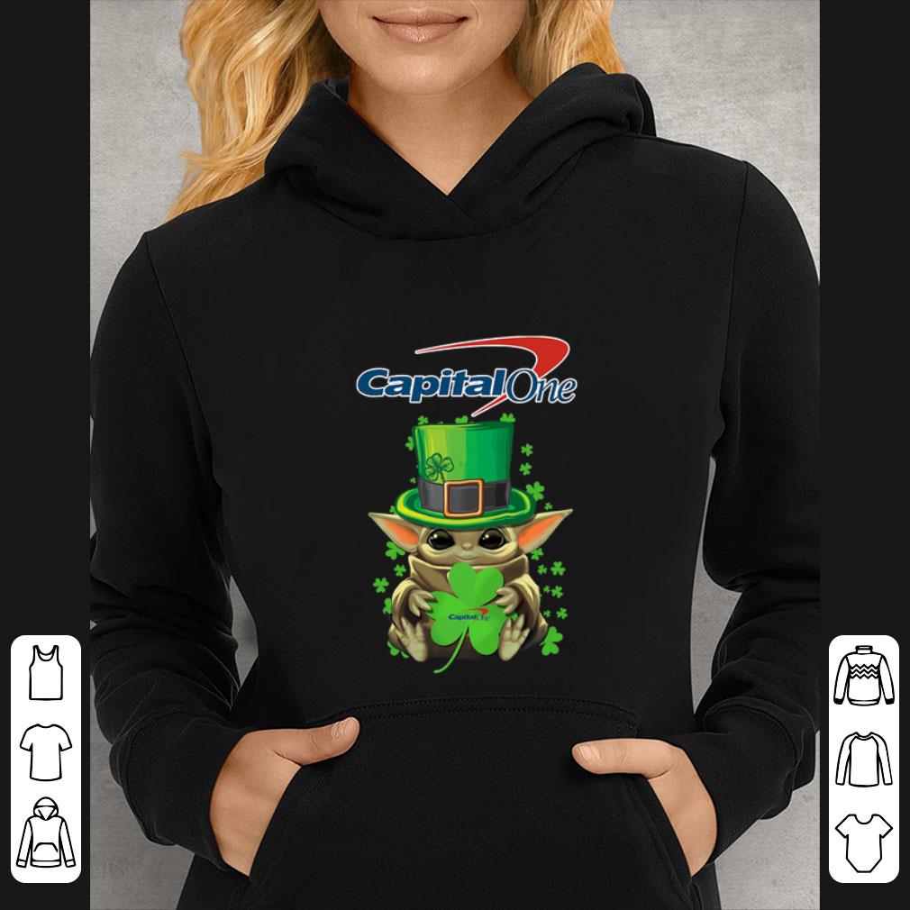 Pretty Baby Yoda Capital One Shamrock St Patrick s Day shirt 4 1 - Pretty Baby Yoda Capital One Shamrock St.Patrick’s Day shirt