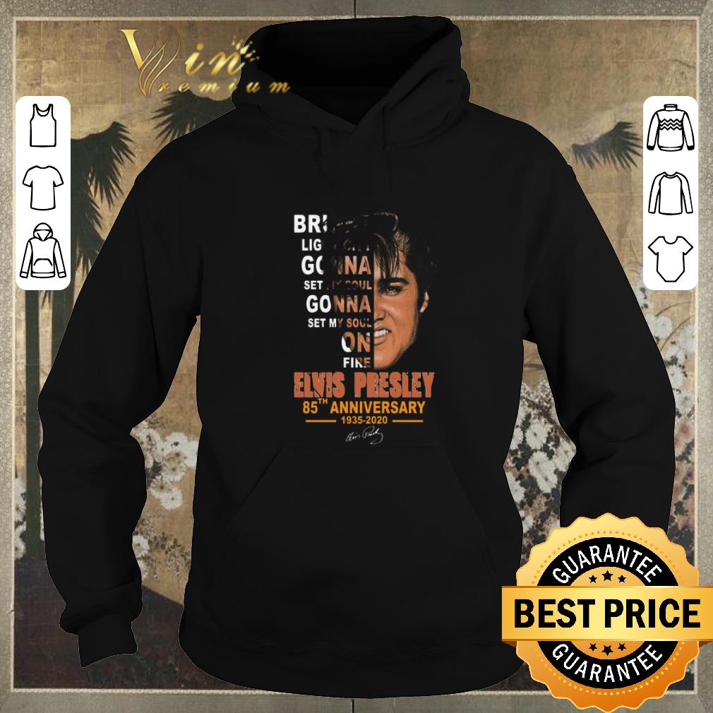 Pretty Elvis Presley 85th Anniversary signed Bright Light City Gonna shirt sweater 4 - Pretty Elvis Presley 85th Anniversary signed Bright Light City Gonna shirt sweater