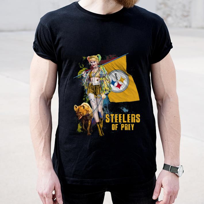 Pretty Harley Quinn Pittsburgh Steelers Of Prey shirt 4 - Pretty Harley Quinn Pittsburgh Steelers Of Prey shirt
