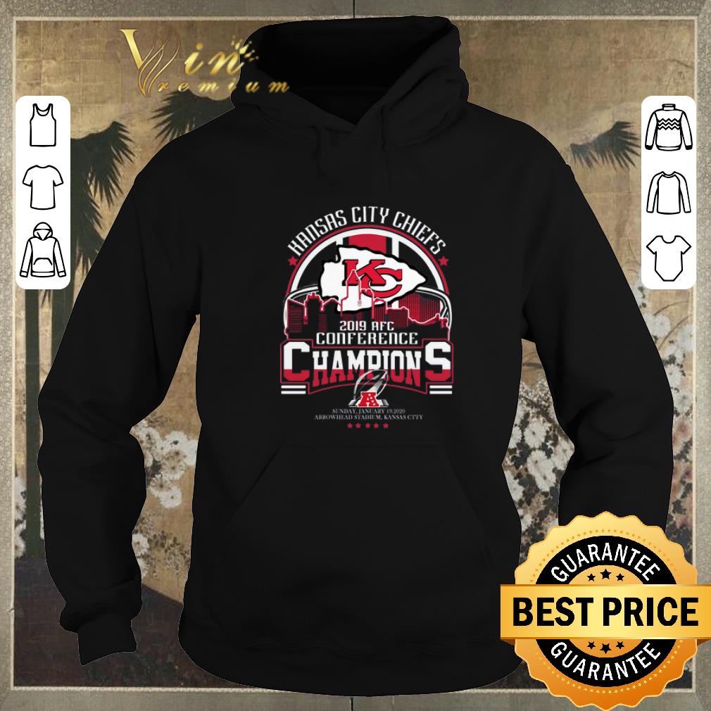 Pretty Kansas city Chiefs 2019 AFc Conference Champions shirt sweater 4 - Pretty Kansas city Chiefs 2019 AFc Conference Champions shirt sweater