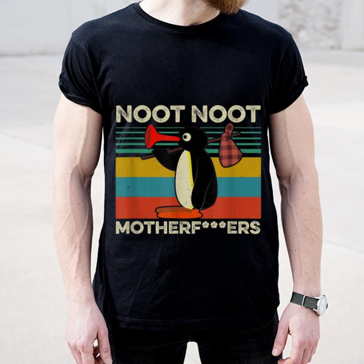Pretty Noot Noot Pingu Motherfuckers Vintage shirt 4 - Pretty Noot Noot Pingu Motherfuckers Vintage shirt