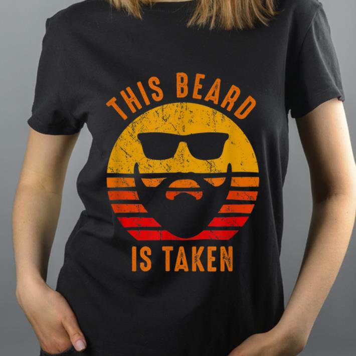 Pretty This Beard Is Taken Sunset Vintage shirt 4 - Pretty This Beard Is Taken Sunset Vintage shirt