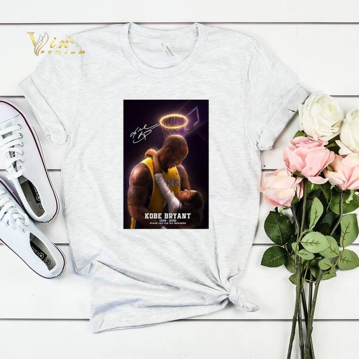 Signed RIP Kobe Bryant 1978 2020 thank you for the memories shirt sweater 4 - Signed RIP Kobe Bryant 1978 2020 thank you for the memories shirt sweater