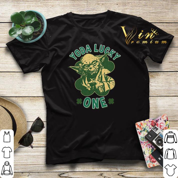 Star Wars Yoda Lucky One St. Patrick's day shirt sweater Star Wars Yoda Lucky One St Patrick s day shirt sweater 4 - Star Wars Yoda Lucky One St. Patrick's day shirt sweater