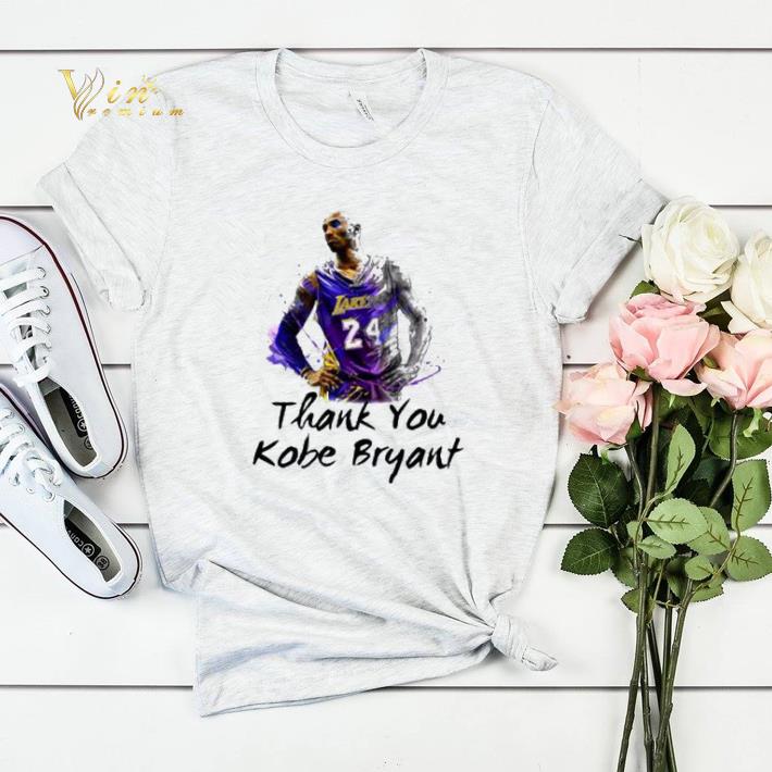 Thank You Kobe Bryant 24 RIP Lakers shirt sweater Thank You Kobe Bryant 24 RIP Lakers shirt sweater 4 - Thank You Kobe Bryant 24 RIP Lakers shirt sweater