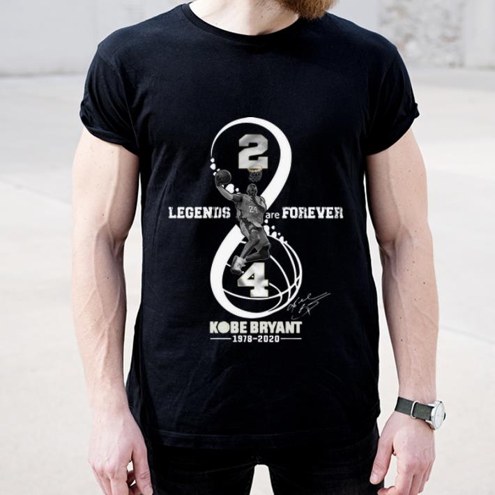 Top 24 Legends Are Forever Kobe Bryant Signature 1978 2020 shirt 4 - Top 24 Legends Are Forever Kobe Bryant Signature 1978 2020 shirt