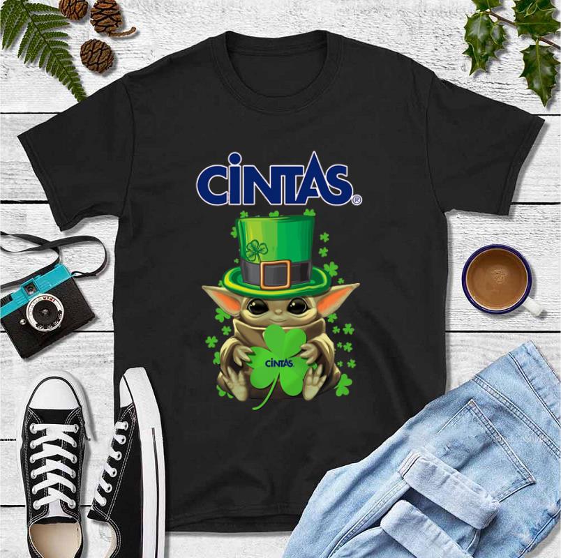 Top Baby Yoda Cintas Shamrock St Patrick s Day shirt 4 - Top Baby Yoda Cintas Shamrock St.Patrick’s Day shirt