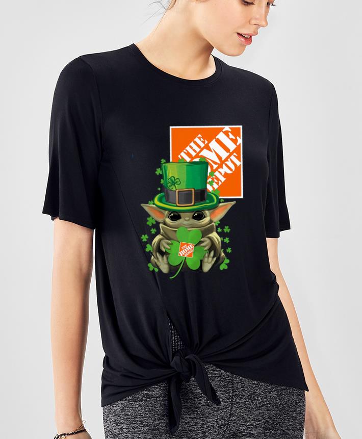 Top Baby Yoda The Home Depot Shamrock St Patrick s Day shirt 4 - Top Baby Yoda The Home Depot Shamrock St. Patrick’s Day shirt