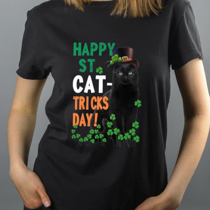 Top Black Cat happy St Patrick s Day shirt 4 - Top Black Cat happy St.Patrick's Day shirt