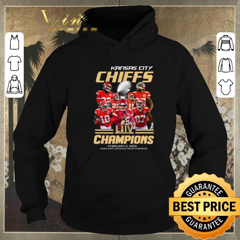 Top Kansas City Chiefs Super Bowl Champions Hard Rock Stadium Miami Gardens shirt sweater 4 - Top Kansas City Chiefs Super Bowl Champions Hard Rock Stadium Miami Gardens shirt sweater