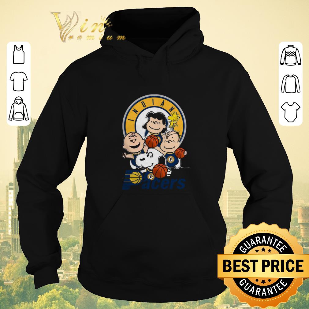 Top Peanut characters mashup Indiana Pacers shirt sweater 4 - Top Peanut characters mashup Indiana Pacers shirt sweater