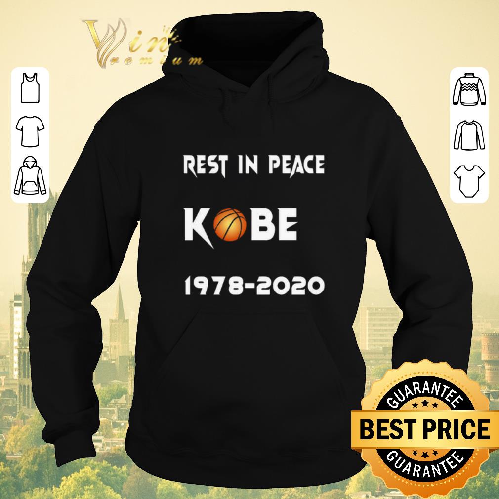 Top Rest In Peace Kobe Bryant 1978 2020 shirt sweater 4 - Top Rest In Peace Kobe Bryant 1978 2020 shirt sweater