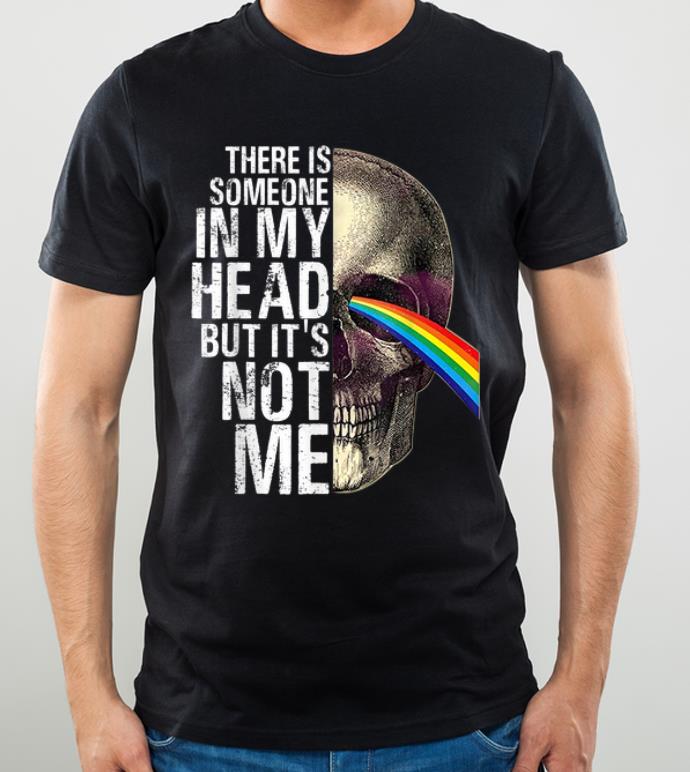 Top Skull Rainbow There Is Someone In My Head But It s Not Me shirt 4 - Top Skull Rainbow There Is Someone In My Head But It's Not Me shirt
