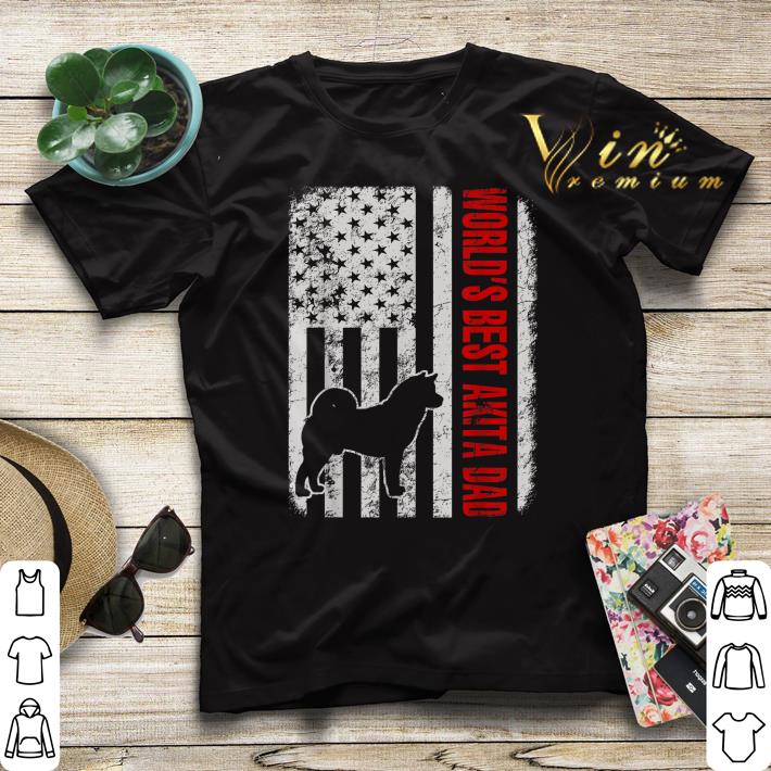 World's Best Akita Dad American Flag shirt sweater World s Best Akita Dad American Flag shirt sweater 4 - World's Best Akita Dad American Flag shirt sweater