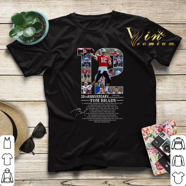 20th Anniversary Tom Brady New England Patriots 2020 shirt sweater 4 - 20th Anniversary Tom Brady New England Patriots 2020 shirt sweater