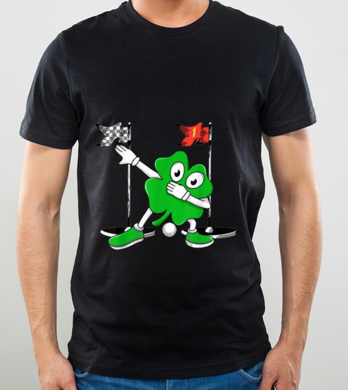 Awesome Dabbing Shamrock Golf St Patrick s Day Irish Boys Girl shirt 4 - Awesome Dabbing Shamrock Golf St Patrick's Day Irish Boys Girl shirt