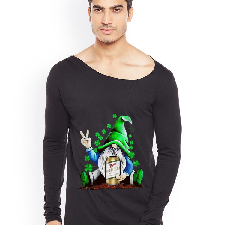 Awesome Gnomes Lucky Hug Pabst High Life Shamrock St Patricks Day shirt 4 - Awesome Gnomes Lucky Hug Pabst High Life Shamrock St Patricks Day shirt