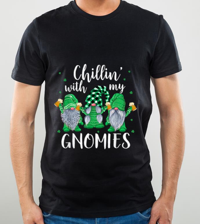 Awesome Men Chill in With My Gnomies Drinking Beer St Patrick s Day shirt 4 - Awesome Men Chill'in With My Gnomies Drinking Beer St Patrick's Day shirt