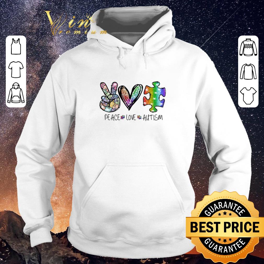 Awesome Peace Love Autism shirt sweater 4 - Awesome Peace Love Autism shirt sweater