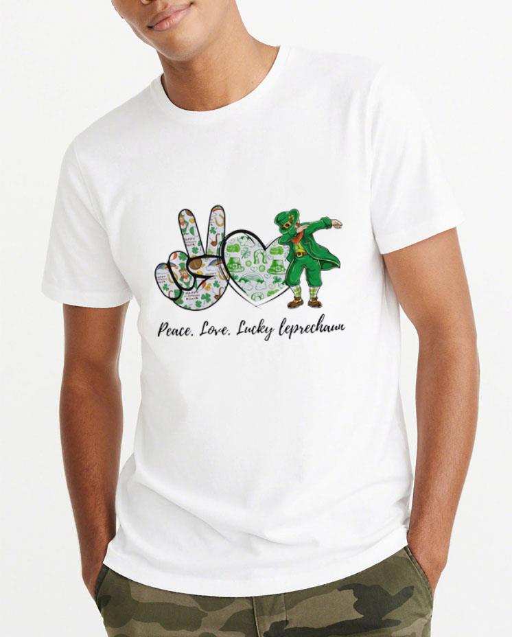 Awesome Peace Love Lucky Leprechaun St Patrick s Day shirt 4 - Awesome Peace Love Lucky Leprechaun St. Patrick's Day shirt