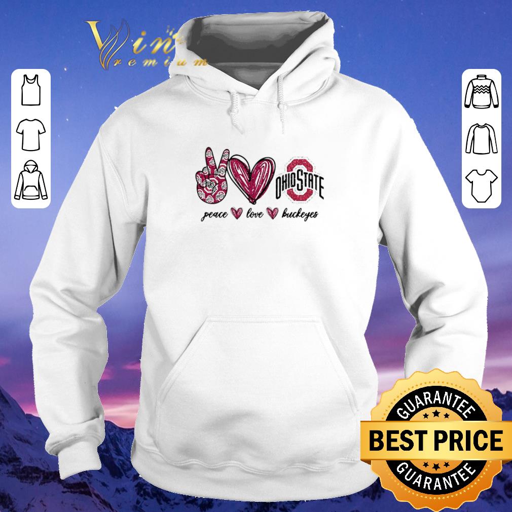 Awesome Peace Love Ohio State Buckeyes logo shirt sweater Awesome Peace Love Ohio State Buckeyes logo shirt sweater 4 - Awesome Peace Love Ohio State Buckeyes logo shirt sweater