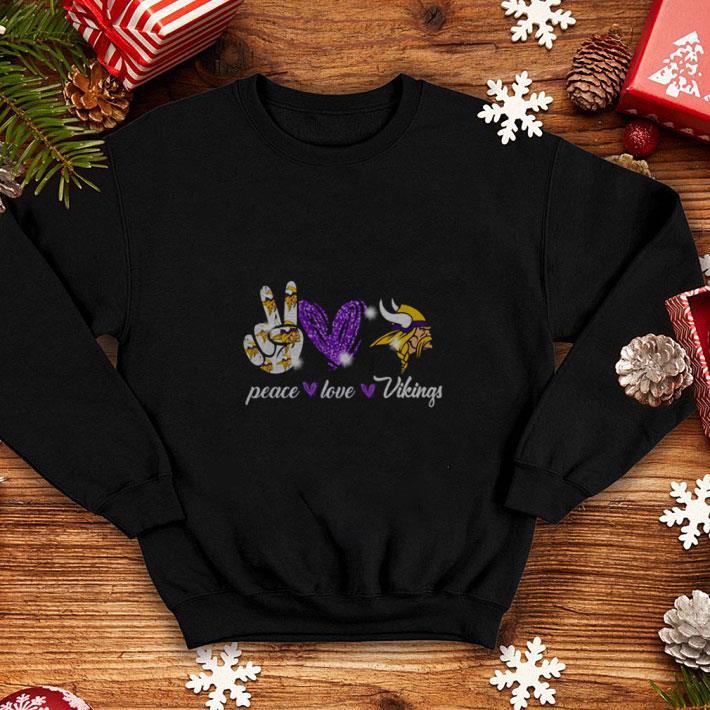 Awesome Peace love Minnesota Vikings Logo shirt Awesome Peace love Minnesota Vikings Logo shirt 4 - Awesome Peace love Minnesota Vikings Logo shirt