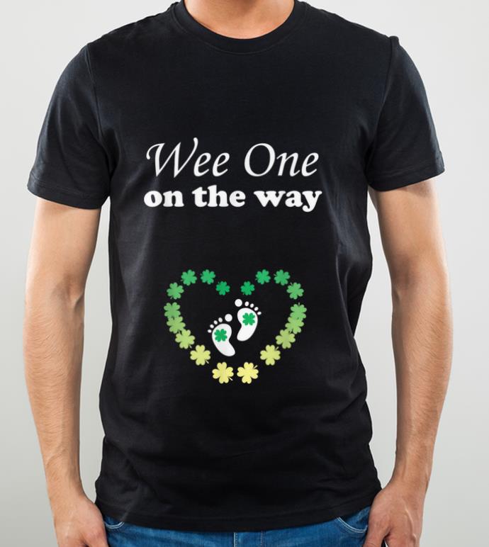 Awesome St Patrick Pregnancy Announcement Wee One On The Way shirt 4 - Awesome St Patrick Pregnancy Announcement Wee One On The Way shirt