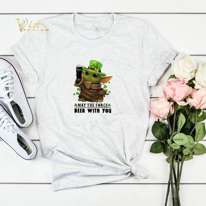 Baby Yoda Guinness may the force beer with you St Patrick s day shirt sweater 4 - Baby Yoda Guinness may the force beer with you St. Patrick's day shirt sweater