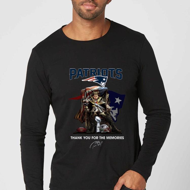 Beautiful New England Patriots King Tom Brady Signature shirt 4 - Beautiful New England Patriots King Tom Brady Signature shirt