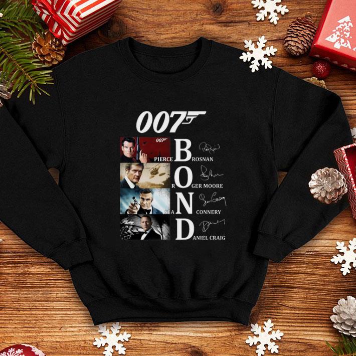 Best James Bond Characters 007 shirt Best James Bond Characters 007 shirt 4 - Best James Bond Characters 007 shirt
