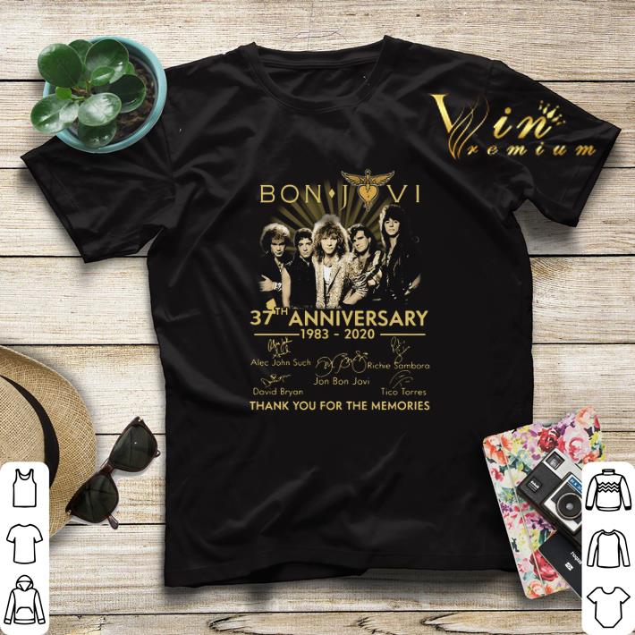 Bon Jovi 37th Anniversary 1983 2020 Thank You For The Memories Signatures shirt sweater Bon Jovi 37th Anniversary 1983 2020 Thank You For The Memories Signatures shirt sweater 4 - Bon Jovi 37th Anniversary 1983 2020 Thank You For The Memories Signatures shirt sweater
