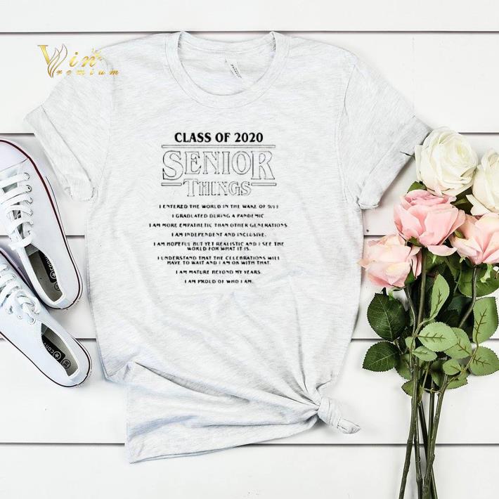 Class Of 2020 Senior Things Stranger Things Coronavirus shirt sweater Class Of 2020 Senior Things Stranger Things Coronavirus shirt sweater 4 - Class Of 2020 Senior Things Stranger Things Coronavirus shirt sweater