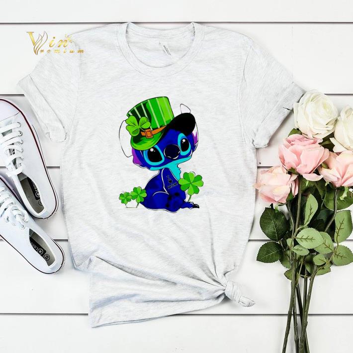 Disney Stitch I love mom tattoo St Patrick s day shirt sweater 4 - Disney Stitch I love mom tattoo St. Patrick’s day shirt sweater