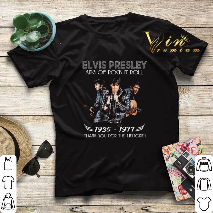 Elvis Presley King Of Rock N Roll Signature 1935 1977 shirt sweater 4 1 - Elvis Presley King Of Rock N’ Roll Signature 1935 1977 shirt sweater