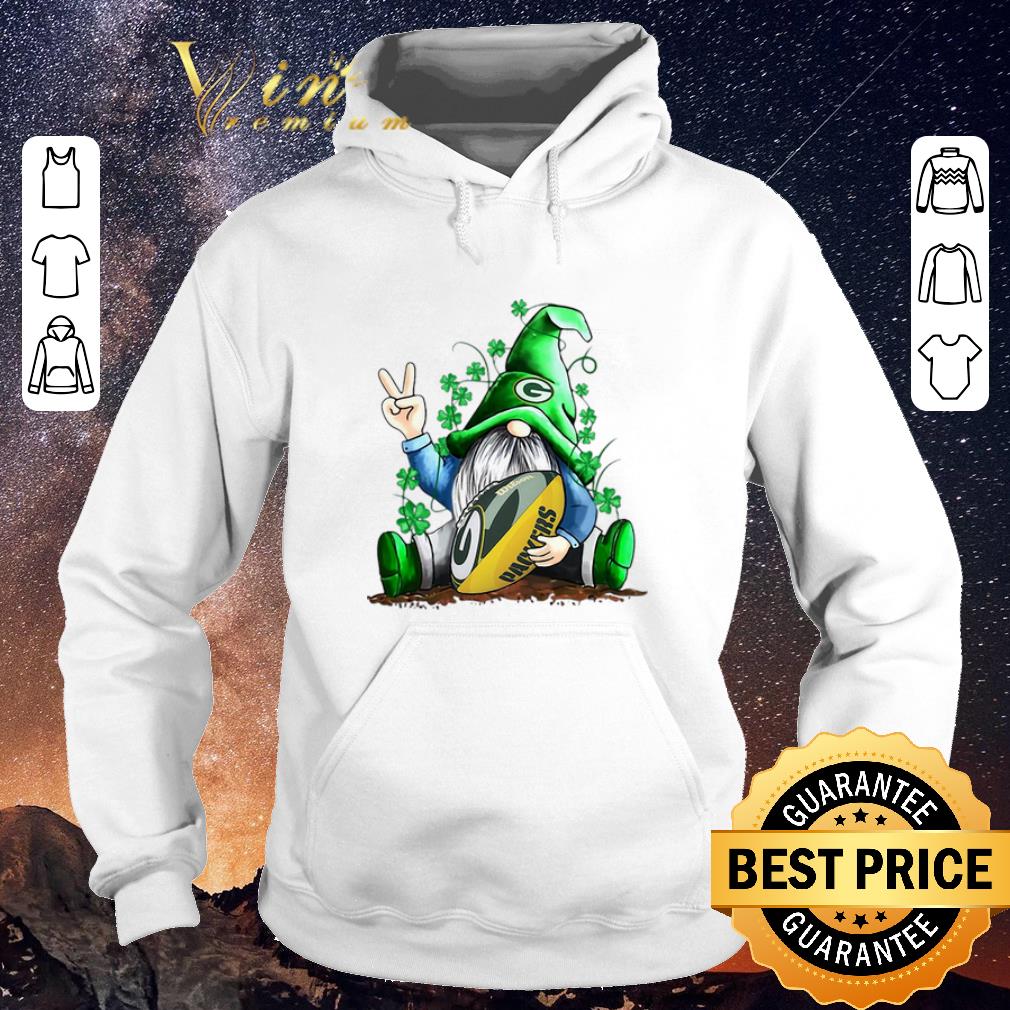 Funny Gnome hug Green Bay Packers St Patrick s Day shirt sweater 4 - Funny Gnome hug Green Bay Packers St. Patrick's Day shirt sweater