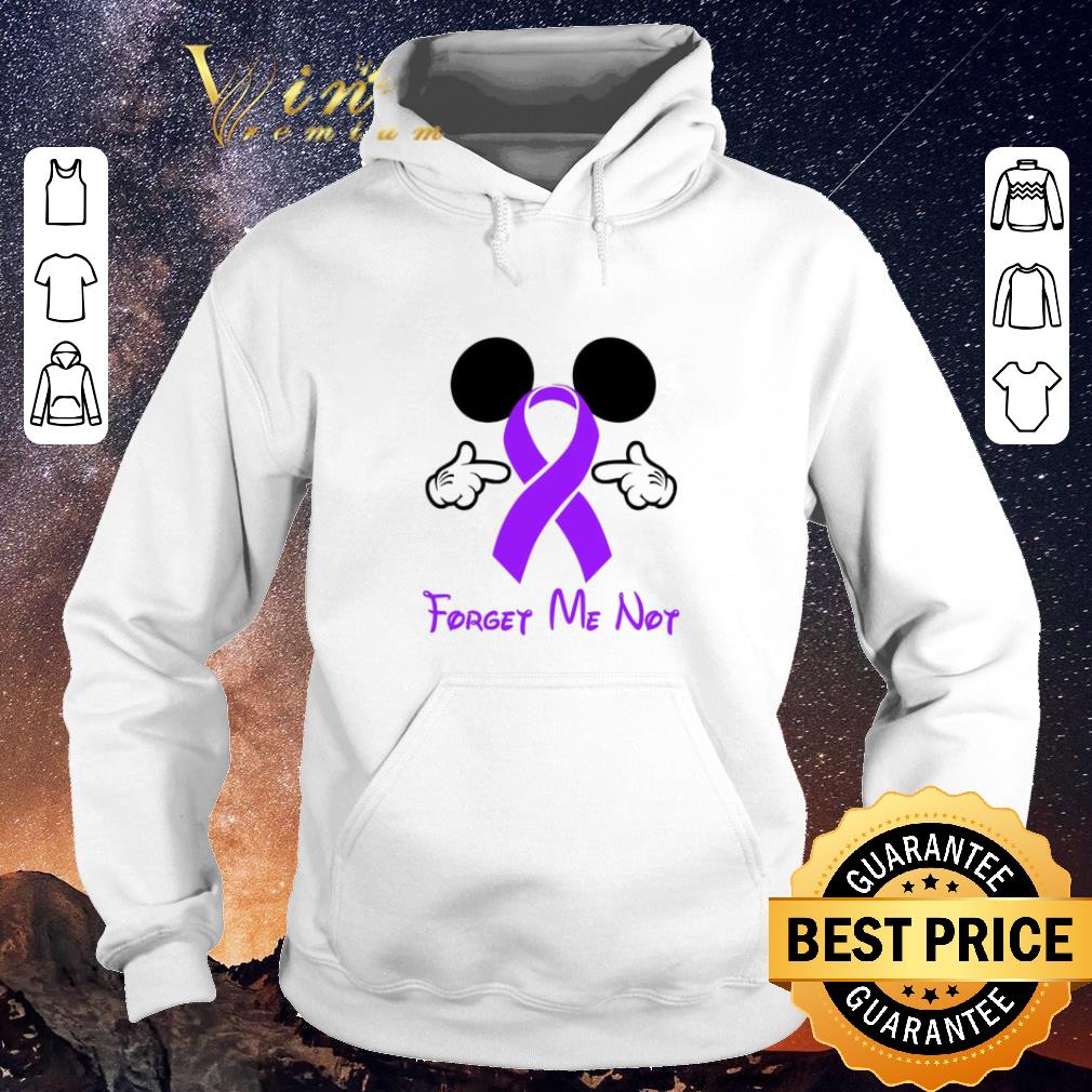 Funny Mickey mouse forget me not Fibromyalgia Awareness shirt sweater 4 - Funny Mickey mouse forget me not Fibromyalgia Awareness shirt sweater