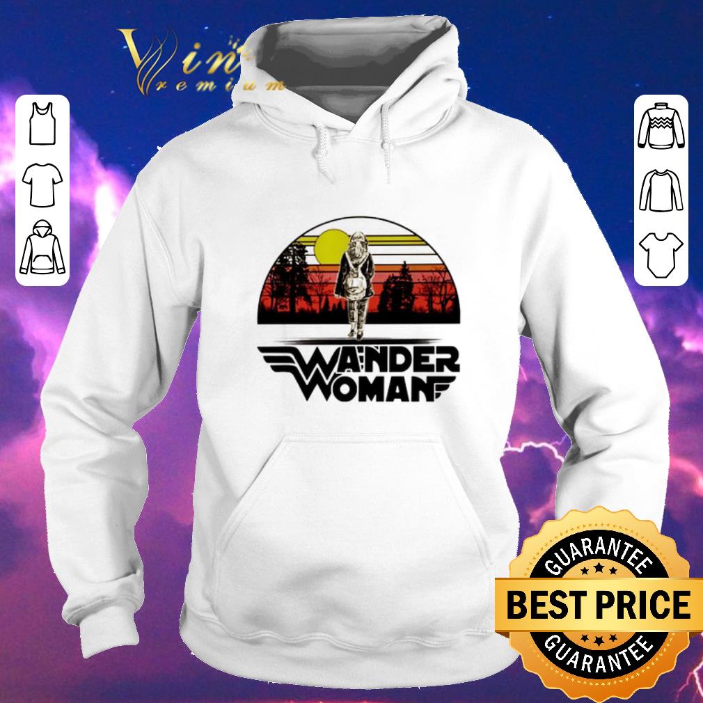 Funny Wander woman logo sunset shirt sweater 4 - Funny Wander woman logo sunset shirt sweater