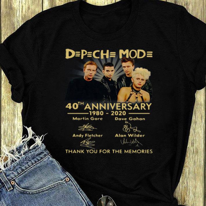 Great Dpch Mod 40th Anniversary 1980 2020 Thank You For The Memories shirt 4 - Great Dpch Mod 40th Anniversary 1980 2020 Thank You For The Memories shirt