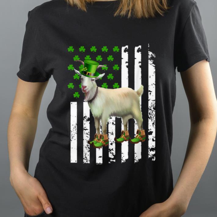 Great Irish American Flag Goat St Patrick s Day shirt 4 - Great Irish American Flag Goat St Patrick's Day shirt