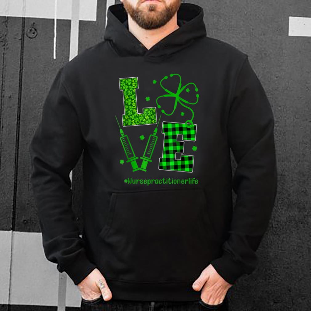 Great Love Stethoscope Syringe Nurse Life St Patrick s Day shirt 4 - Great Love Stethoscope Syringe Nurse Life St Patrick's Day shirt