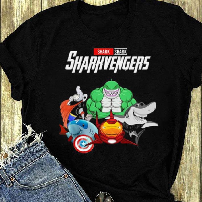 Great Shark Sharkvengers Marvel Avengers Endgame shirt 4 - Great Shark Sharkvengers Marvel Avengers Endgame shirt