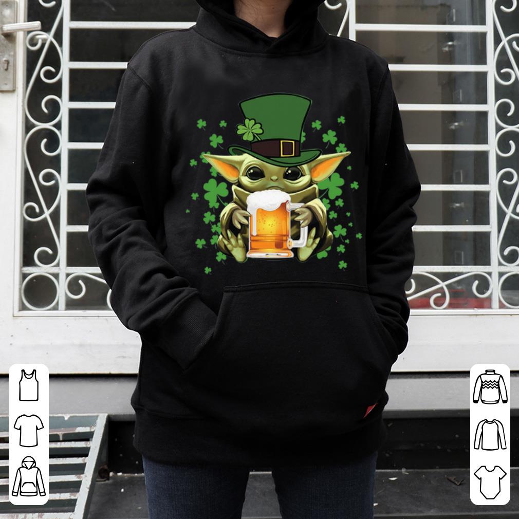 Great Star Wars Baby Yoda Hug Beer Shamrock St Patrick s Day shirt 4 - Great Star Wars Baby Yoda Hug Beer Shamrock St. Patrick's Day shirt