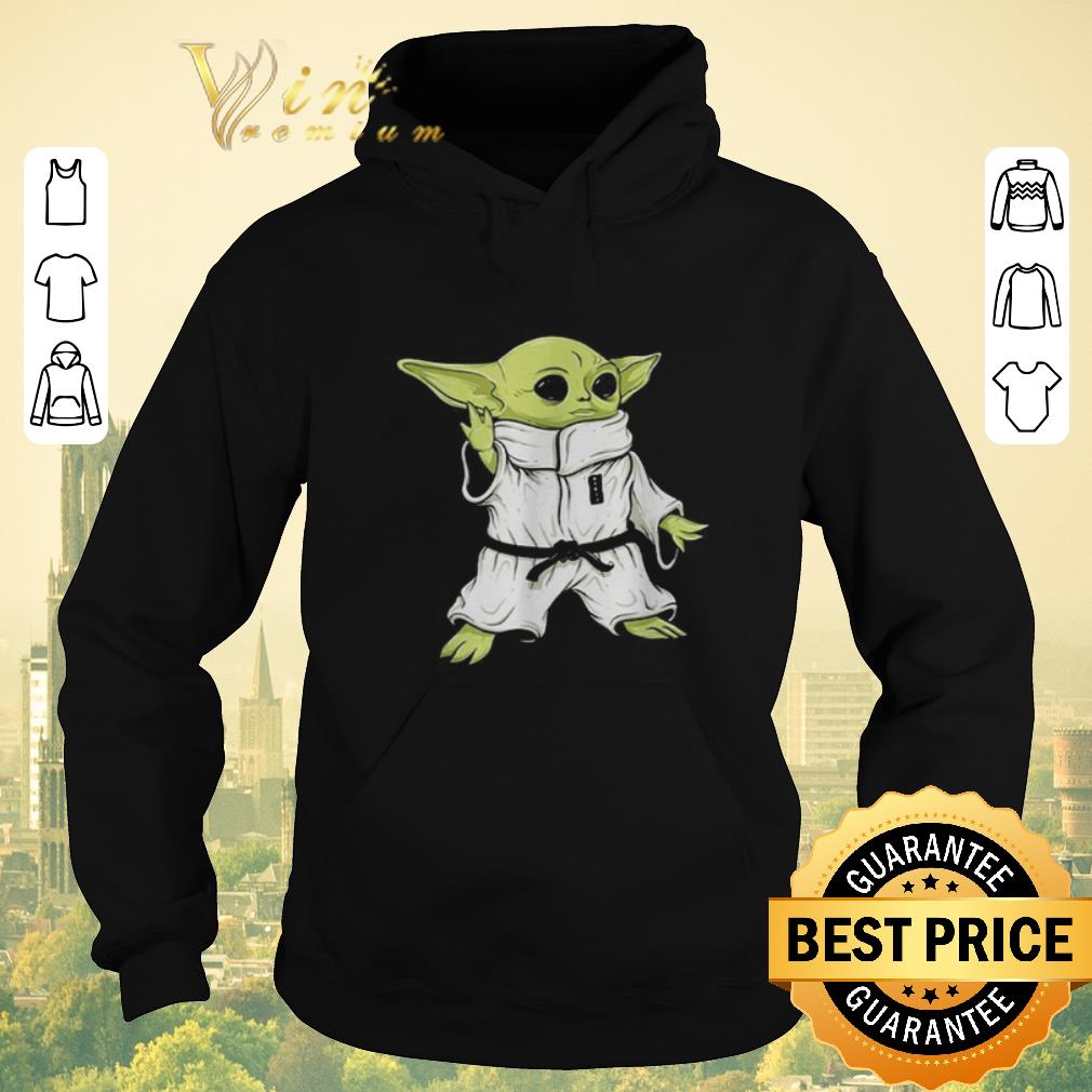 Hot Baby Yoda practicing martial arts Star Wars shirt sweater 4 - Hot Baby Yoda practicing martial arts Star Wars shirt sweater