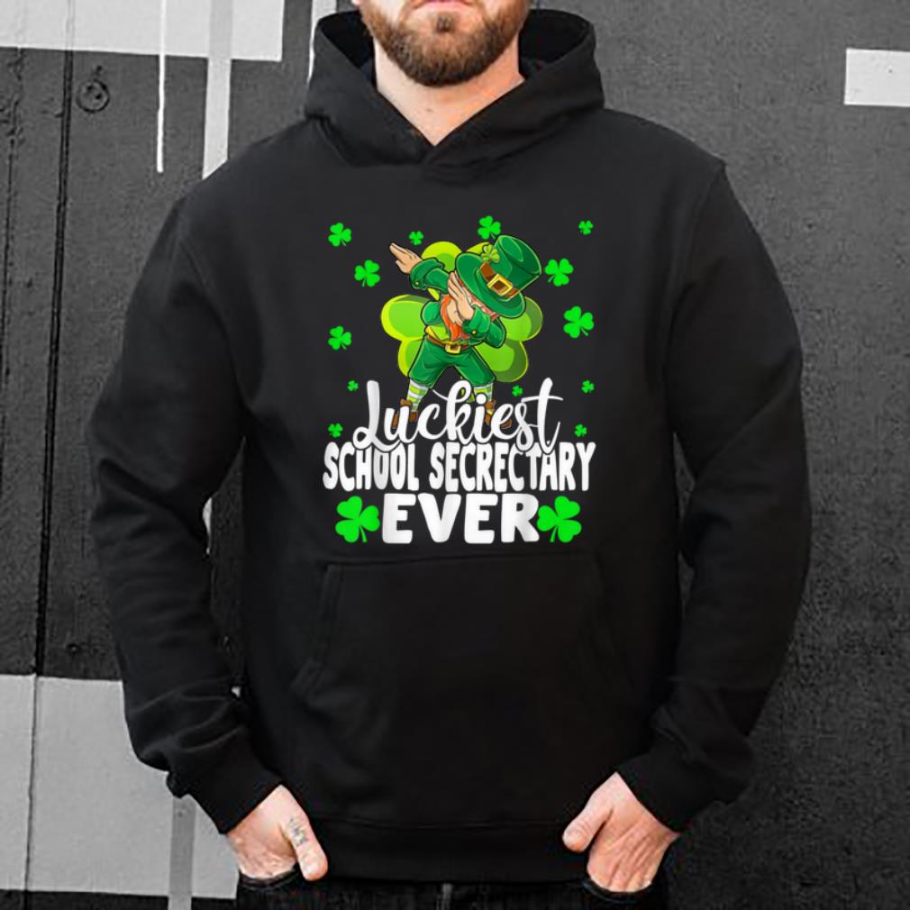 Hot Luckiest School Secretary Ever Leprechaun St Patrick s Day shirt 4 - Hot Luckiest School Secretary Ever Leprechaun St Patrick's Day shirt